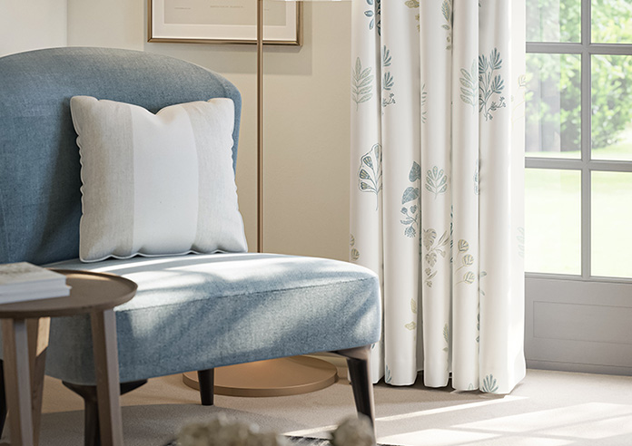 Botanical Velvet, Spring - Made to Measure Curtains - Image 5